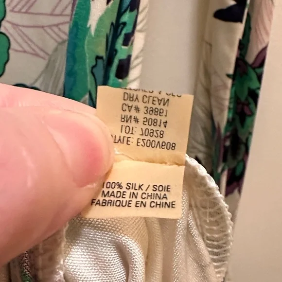 Elie Tahari Silk Floral Tie-Waist Dress - Effortless Elegance - Picture 12 of 13